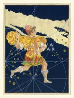 Cepheus king of ethiopia constellation astronomy greek mythology reprint j.Bayer uranometry 1625
