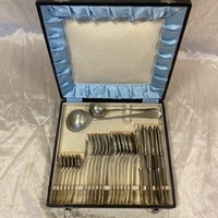 Antique alpacca cutlery set in original box