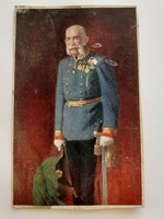 Régi képeslap I. Ferenc József császár fotója levelezőlap
