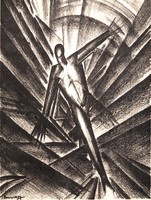 Ruzicskay György (1896-1993): Magyar futurizmus - egyedi grafikák