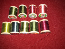 9 pcs machine embroidery silk thread, singer quality
