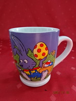 German porcelain glass with milka inscription and Easter rabbit. He has! Jókai.