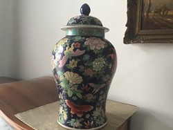 Kínai váza fedeles 48cm
