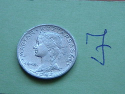 Republic of Hungary 5 pence 1948 alu. #J