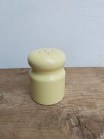 Rare yellow 8 cm salt shaker nostalgia piece spice rack