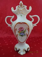 Herendi porcelán váza, négy lábon álló, magassága 26 cm. Vanneki!