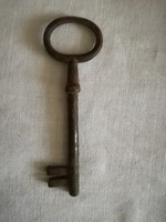 Old iron key 12.5 cm