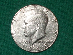 Kennedy - half a dollar - half a dollar 1988!