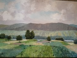 István Biai-föglein (1905 - 1974) landscape oil painting