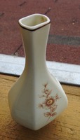 Hollóházi ibolya váza - kis váza pasztell szinekkel