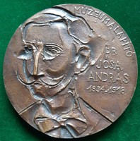 Ligeti Erika: Dr. Jósa András, bronz érem, 1968