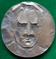 Ligeti Erika: Földes Ferenc díj, bronz érem, 98 mm