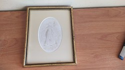 Very nice little drawing with 18x23 cm frame