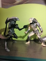 Action figure of a film character alien predator, 10th anniversary