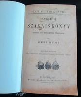 ( Doletsko Teréz ) Rézi néni : Szegedi szakácskönyv ezernél több ételkészítési utasítással 1897