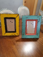 2pcs wooden picture frame kare design 24,5x19cm