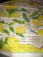 Gyönyörű citromos szalvéta új