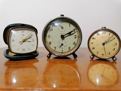 Antik óra gyűjtemény Junghans, Looping, Ruhla szépen járnak