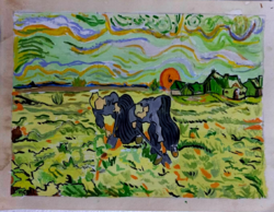 Vincent van Gogh - tanulmányrajz-leárazáskor nincs felező ajánlat!