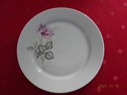 Alföldi porcelán kistányér, rózsa mintás, átmérője 19 cm. Vanneki!