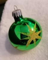 Old glass Christmas tree decoration