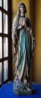 Gothic Virgin.- Statue of Mary.