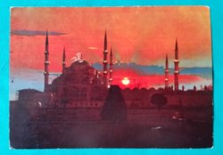 Kék Mecset ,Isztambul ,Törökország ,postatiszta képeslap