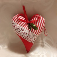 Karácsonyi szív dekoráció