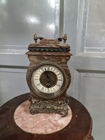 Exceptional marble table clock- travel clock