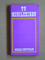 TV MINILEXIKON, NOZDROVICZKY LÁSZLÓ (MŰSZAKI KÖNYVKIADÓ) 1974, KÖNYV JÓ ÁLLAPOTBAN