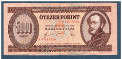 5000 Forint  1990 " H " sorozat VG