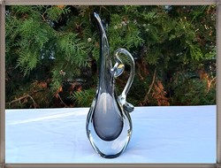 Murano sommerso, Murano handcrafted glass vase