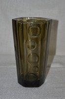 Thick-walled glass vase (dbz 0035)