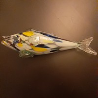 Beautiful Murano glass ornamental fish 25 cm