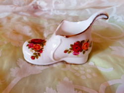 English pink porcelain slipper ring holder 5.