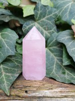 Rose quartz crystal, mineral