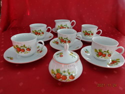 Thun Czechoslovak porcelain tea set, for five people, 13 pieces. He has!