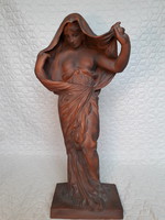 Rarity art deco friedrich goldscheider vienna terracotta ceramic sculpture 62 cm
