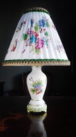 Gyönyörű Herendi porcelán QueenVictoria lámpa új szerelékkel