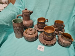 Ceramic coffee set