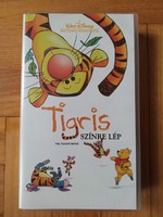 A tigris színre lép eredeti klasszikus Disney mese VHS videokazettán eladó