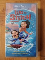 Lilo és Stitch (A csillagkutya) eredeti klasszikus Disney mese VHS videokazettán eladó