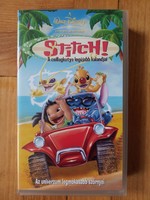 Stitch! (A csillagkutya legújabb kalandjai) eredeti klasszikus Disney mese VHS videokazettán eladó
