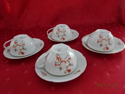 EPIAG csehszlovák teáscsésze + alátét, a csésze átmérője 9,5 cm. Vanneki!