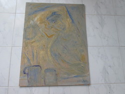 Self-portrait of Gyula Bakányi 80 cm x 60 cm