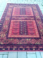 Afgán Hatchli gépi szövésű szőnyeg szép állapotban. Alkudható!!