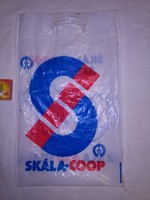 Retro scale coop store advertising bag, bag, packing material