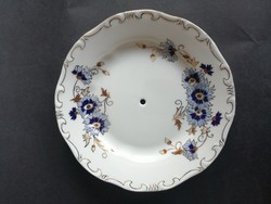 Zsolnay cornflower plate, to replace a tiered serving tray - ep