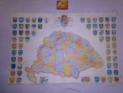 Irredenta térkép - 50 x 33 cm