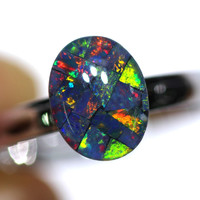 A real specialty is triplet opal / opal